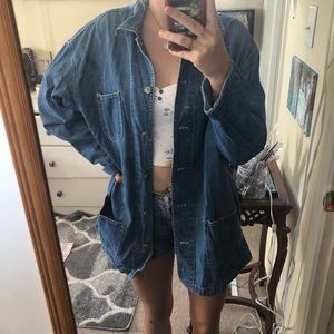 Jean jacket!!💫🌻